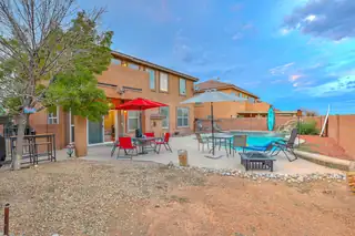 7109 FAIRBANKS Drive NE Backyard