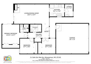 51 CALLE SAN BLAS NE Floor Plan