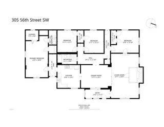 305 56TH Street SW Floor Plan