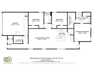 4860 BLACKBURN Road NE Floor Plan
