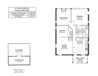 52 CAMINO DEL OSO Floor Plan