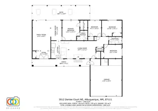 3912 Denise Court NE Floor Plan