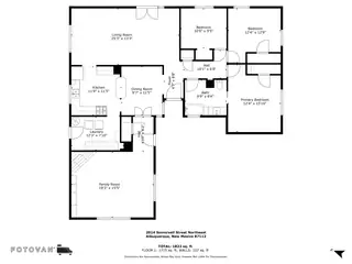 2014 Somervell Street NE Floor Plan