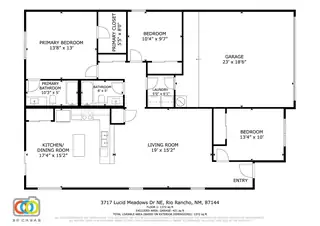 3717 LUCID MEADOWS Drive NE Floor Plan
