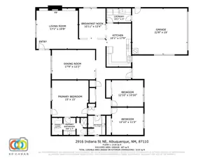 2916 INDIANA Street NE Floor Plan