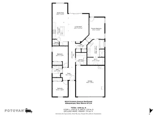 6016 ERMEMIN Avenue NW Floor Plan