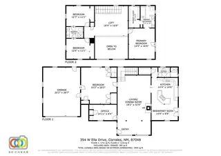 354 W ELLA Drive Floor Plan