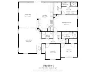 5 J R Drive Floor Plan