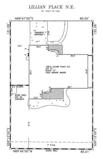 12812 LILLIAN Place NE Floor Plan