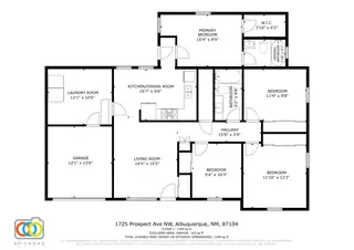 1725 PROSPECT Avenue NW Floor Plan
