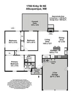 1708 Kirby Street NE Floor Plan