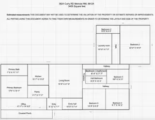 3624 CURRY ROAD 12 Floor Plan