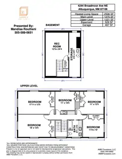 4244 BROADMOOR Avenue NE Floor Plan