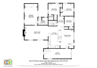 8133 PRINCESS JEANNE Avenue NE Floor Plan