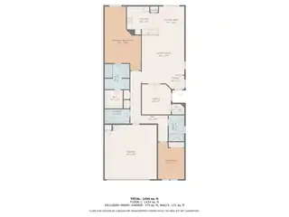 4340 B Santo Domingo Street Floor Plan