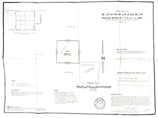 SE1/4 SE1/4 SE1/4 SEC 29 T9N R1E 