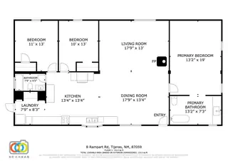 8 RAMPART Road Floor Plan