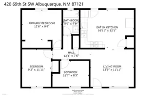 420 69TH Street SW Floor Plan