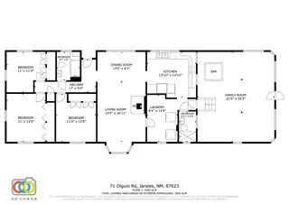 71 Olguin Road Floor Plan