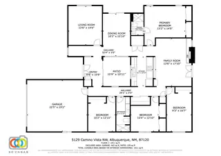 5129 CAMINO VISTA NW Floor Plan