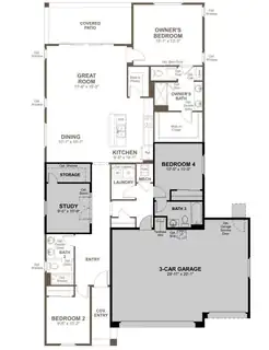 3153 Wolf Tail Loop NE Floor Plan