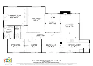 2600 Cutler Avenue NE Floor Plan
