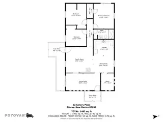 12 CANARY Place Floor Plan