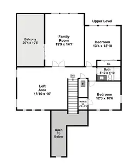 8704 La Pradera Way NE Floor Plan