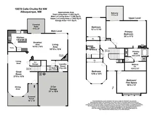 10078 CALLE CHULITA Road NW Floor Plan