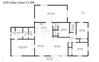 3209 VALLEY HAVEN Court NW Floor Plan