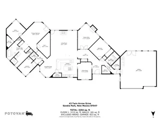 43 TWIN ARROW Drive Floor Plan