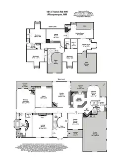 1513 TINNIN Road NW Floor Plan
