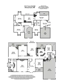 1513 TINNIN Road NW Floor Plan