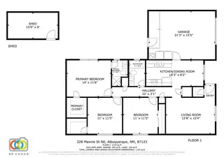328 Maxine Street NE Floor Plan