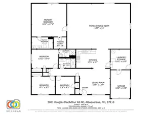 5001 DOUGLAS MACARTHUR Road NE Floor Plan
