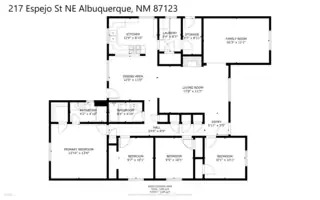 217 ESPEJO Street NE Floor Plan