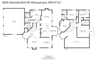8509 ALAMEDA Boulevard NE Floor Plan