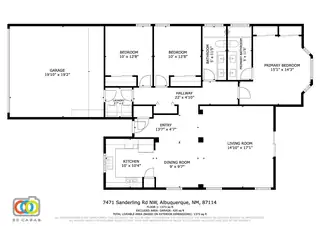 7471 SANDERLING Road NW Floor Plan