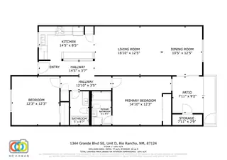 1344 GRANDE Boulevard SE D Floor Plan