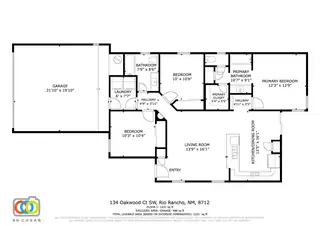 134 OAKWOOD Court SW Floor Plan