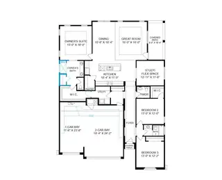 1664 Valle De Colores Street NW Floor Plan