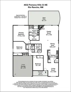 4632 POMONA HILLS Court NE Floor Plan