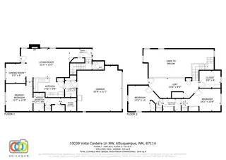 10039 Vista Cantera Lane NW Floor Plan