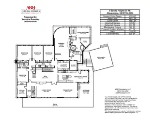 9 Sandia Heights Drive NE Floor Plan