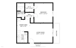 1601 Pennsylvania Street NE U16 Floor Plan