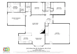 1342 Wilkes Way SE Floor Plan
