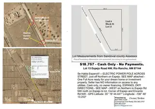 U6 B81 L13 Espejo Road NW 