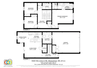 4509 Villa Loma Lane NE Floor Plan