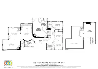 1925 Sonora Road NE Floor Plan