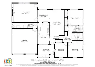 8205 Connecticut Street NE Floor Plan